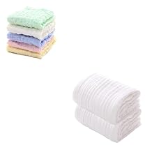 MUKIN Baby Washcloth and Baby Bath Towels
