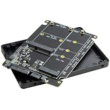 chenyang mSATA Mini SATA/M.2 NGFF SSD to SATA 2.5 inch Hard Disk Case Enclosure(Not Work for NVME SSD)