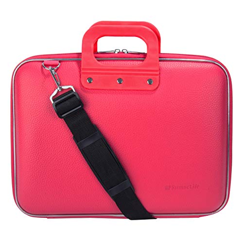 Pink Slim 12-inch Laptop Carrying Case Bag for HP Pavilion 11, Chromebook 11a-na0010nr, Stream 11-ak0040nr 11-ak0030nr