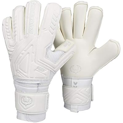 Renegade GK Fury Goalie Gloves with Microbe-Guard - Adult, Youth, Kids Sizes 6-11 Pro-Tek Fingersaves & 43MM Giga Grip | High Performance Pro-Level Goalkeeper Glove | Based in USA