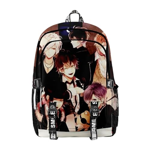 ISaikoy Anime Diabolik Lovers Backpack Daypack Laptop Bag 3D Printing School Bag Bookbag 8