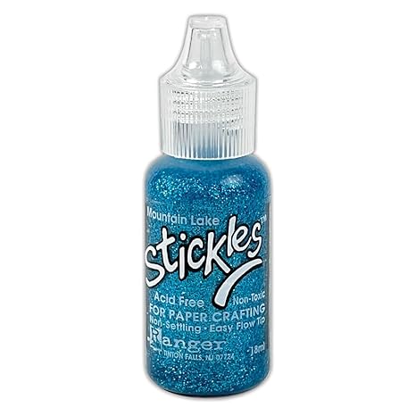 Ranger Industries Glitter Glue, Blue, one Size