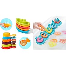 11PCS Baby Bath Toys & 20PCS Stacking Bath Toys