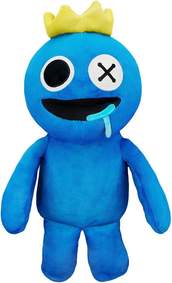 Rainbow Friends - Blue Jumbo Plush 16 Tall Toy Plush, Series 1