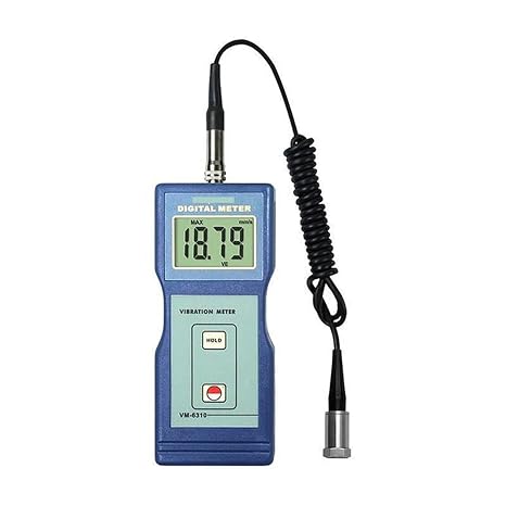 VM-6310 Acceleration Displacement Mechanical Unbalance and Deviation High Precision Digital Vibrometer