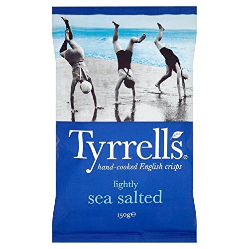 Tyrrells Lightly Sea Salted Crisps - 150g