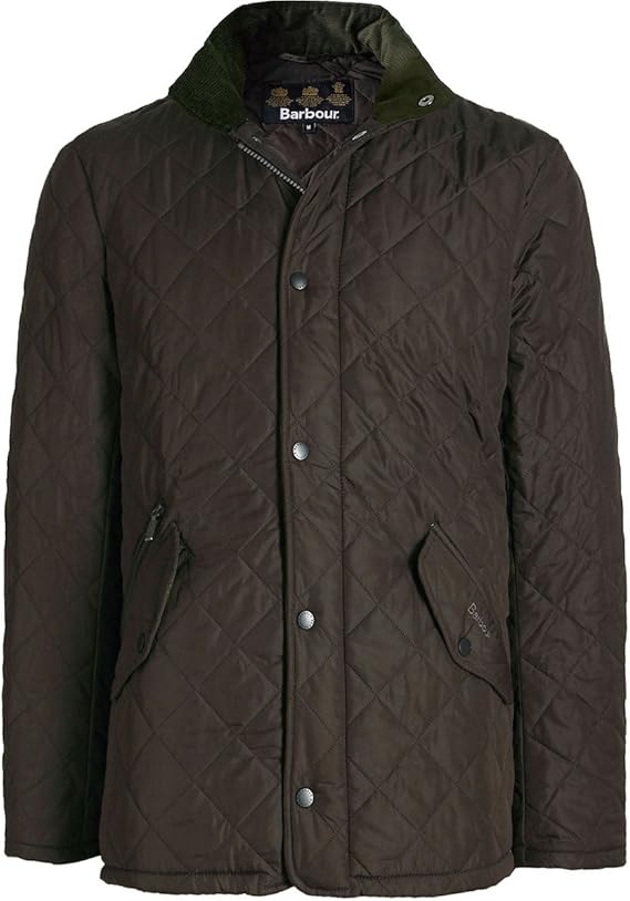 Barbour Mens Chelsea SPORTSQUILT Jacket M, Olive