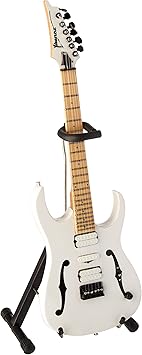 Axe Heaven PG-505 Paul Gilbert Signature F Hole White Mini Guitar
