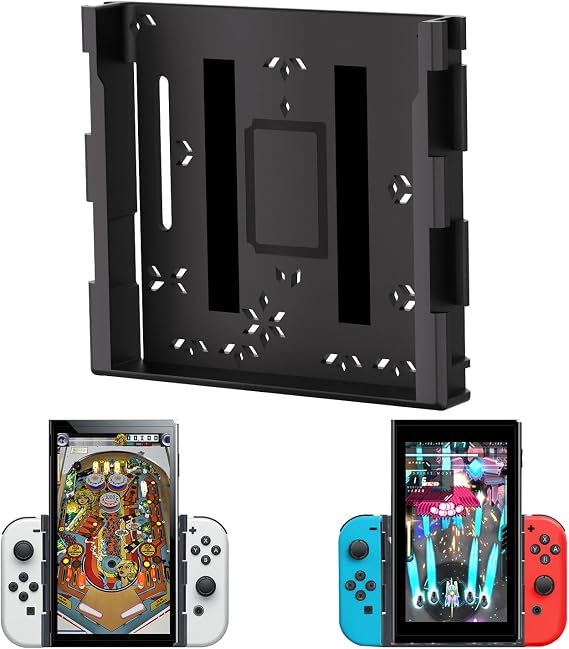 Iesooy Switch Flip Grip for Nintendo Switch/Switch OLED - Switch Portrait Mode Flip Grip Handheld - Vertical Mode Compatible with Joy-Con